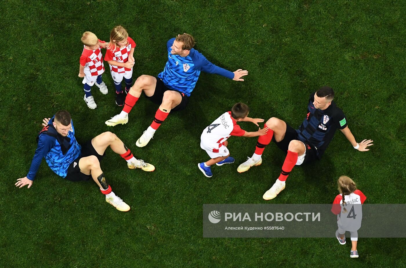 Футбол. ЧМ-2018. Матч Хорватия - Англия