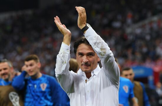 Футбол. ЧМ-2018. Матч Хорватия - Англия