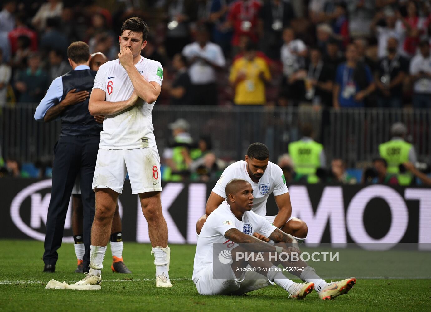 Футбол. ЧМ-2018. Матч Хорватия - Англия