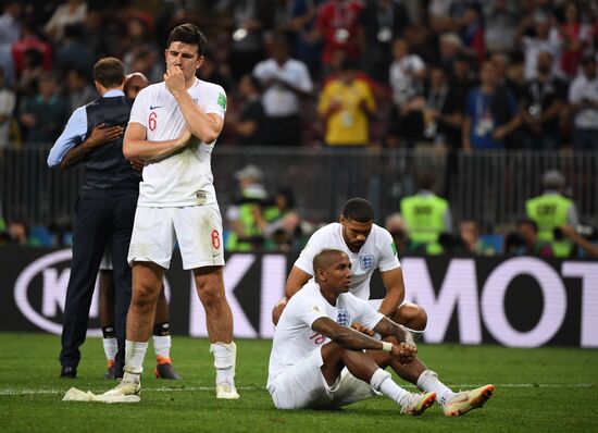 Футбол. ЧМ-2018. Матч Хорватия - Англия 