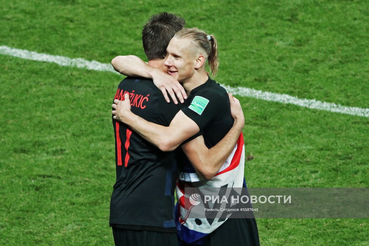 Футбол. ЧМ-2018. Матч Хорватия - Англия