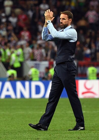 Футбол. ЧМ-2018. Матч Хорватия - Англия 