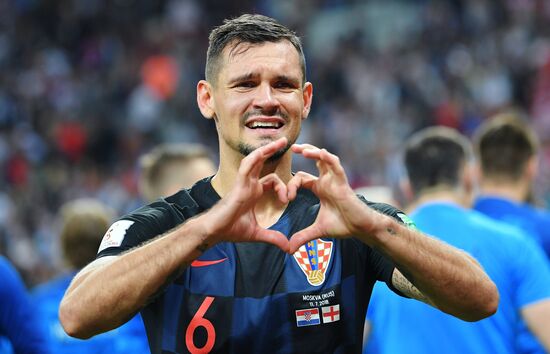 Футбол. ЧМ-2018. Матч Хорватия - Англия