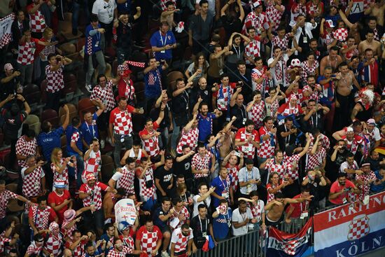 Футбол. ЧМ-2018. Матч Хорватия - Англия 