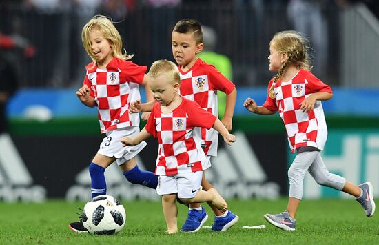 Футбол. ЧМ-2018. Матч Хорватия - Англия