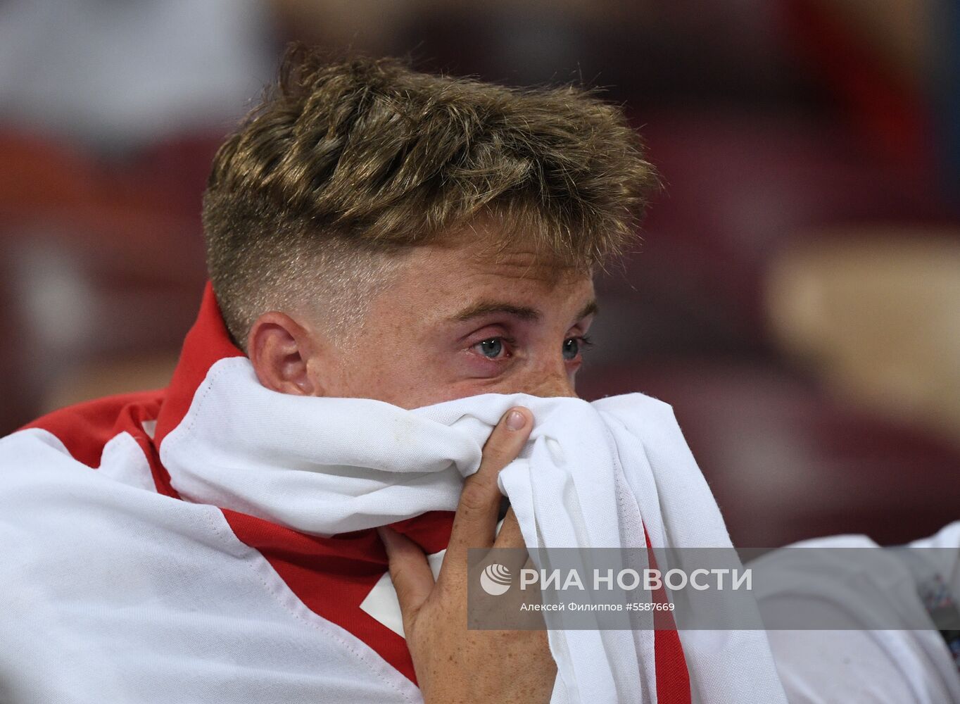 Футбол. ЧМ-2018. Матч Хорватия - Англия