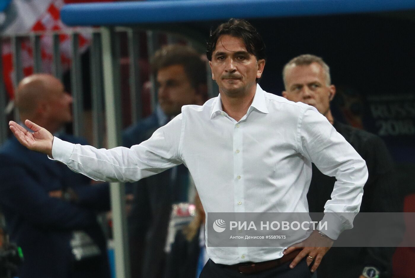 Футбол. ЧМ-2018. Матч Хорватия - Англия