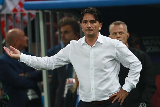 Футбол. ЧМ-2018. Матч Хорватия - Англия 