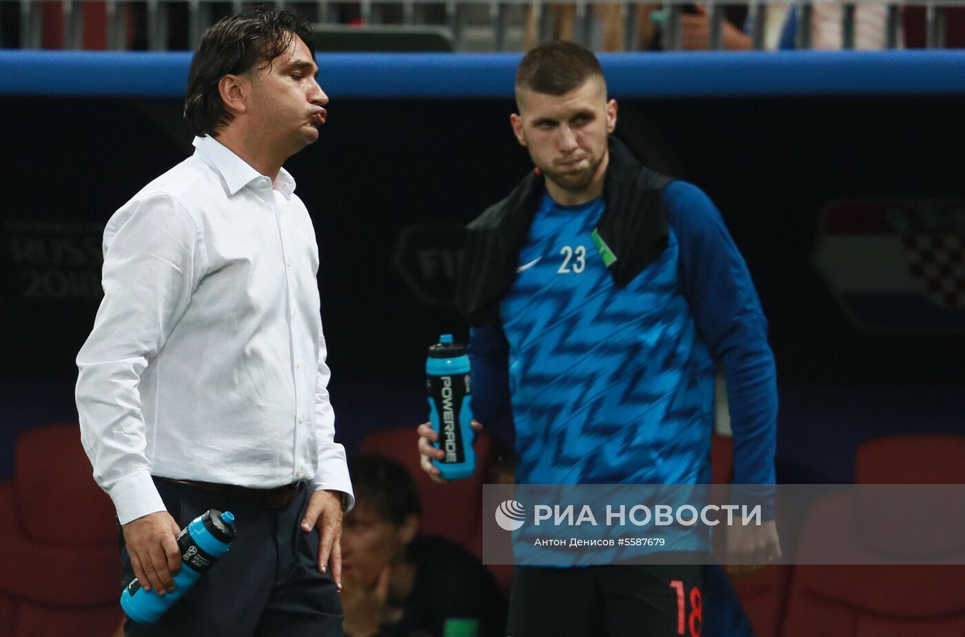 Футбол. ЧМ-2018. Матч Хорватия - Англия