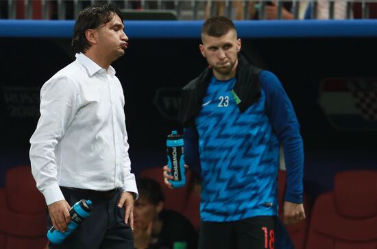 Футбол. ЧМ-2018. Матч Хорватия - Англия 