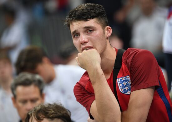 Футбол. ЧМ-2018. Матч Хорватия - Англия 