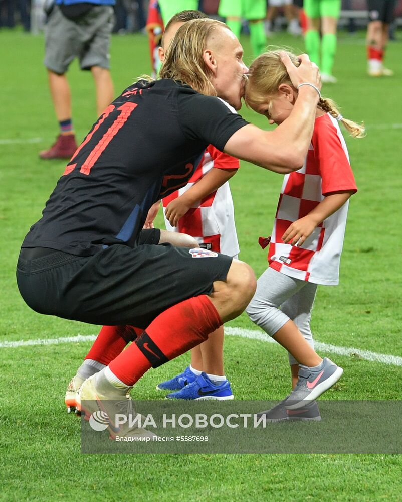 Футбол. ЧМ-2018. Матч Хорватия - Англия