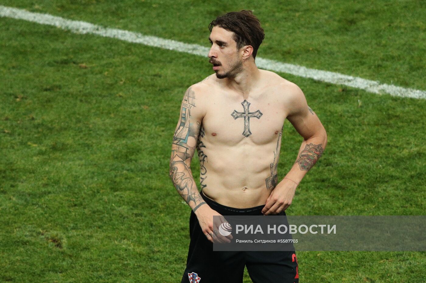 Футбол. ЧМ-2018. Матч Хорватия - Англия