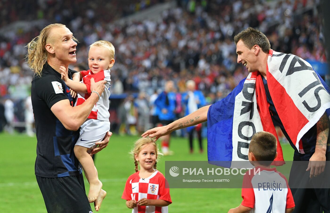 Футбол. ЧМ-2018. Матч Хорватия - Англия