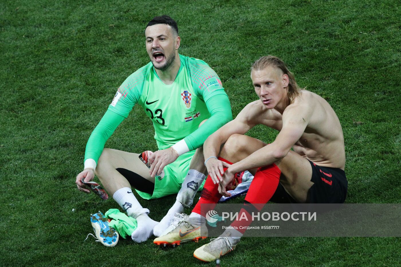 Футбол. ЧМ-2018. Матч Хорватия - Англия