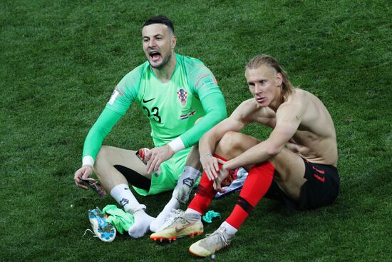 Футбол. ЧМ-2018. Матч Хорватия - Англия 