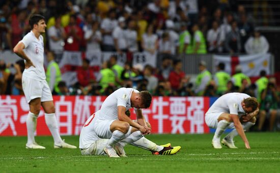 Футбол. ЧМ-2018. Матч Хорватия - Англия