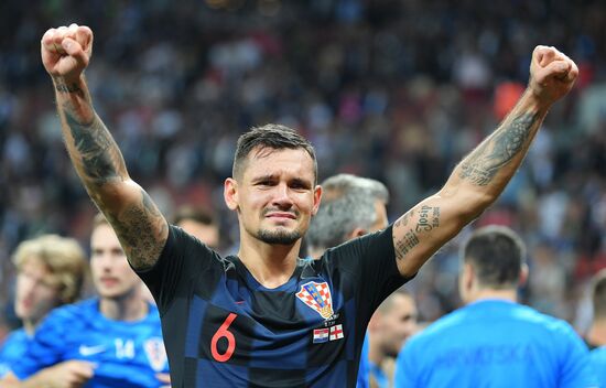 Футбол. ЧМ-2018. Матч Хорватия - Англия