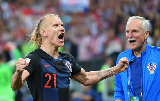 Футбол. ЧМ-2018. Матч Хорватия - Англия