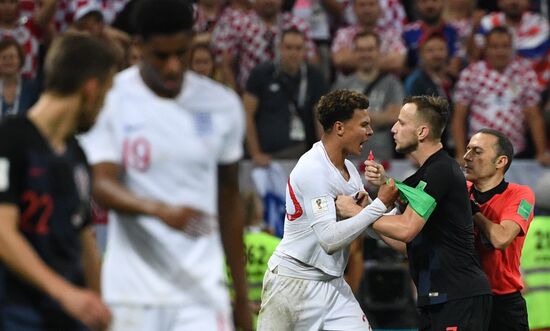 Футбол. ЧМ-2018. Матч Хорватия - Англия 