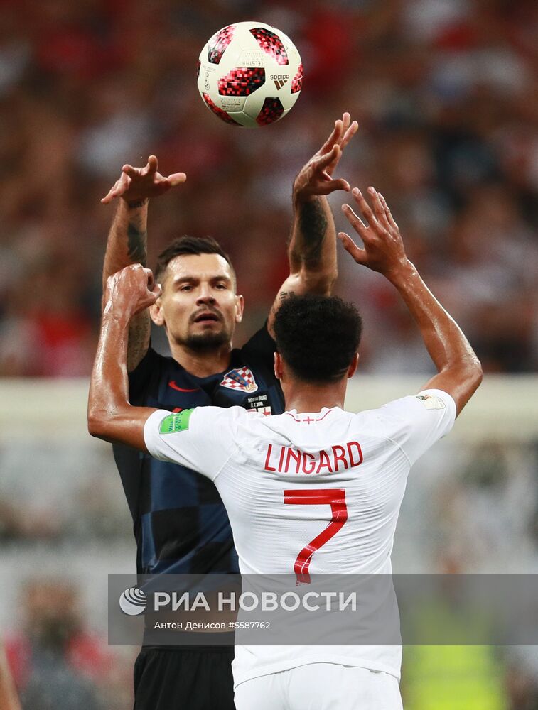 Футбол. ЧМ-2018. Матч Хорватия - Англия