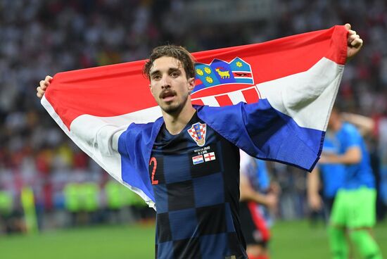 Футбол. ЧМ-2018. Матч Хорватия - Англия