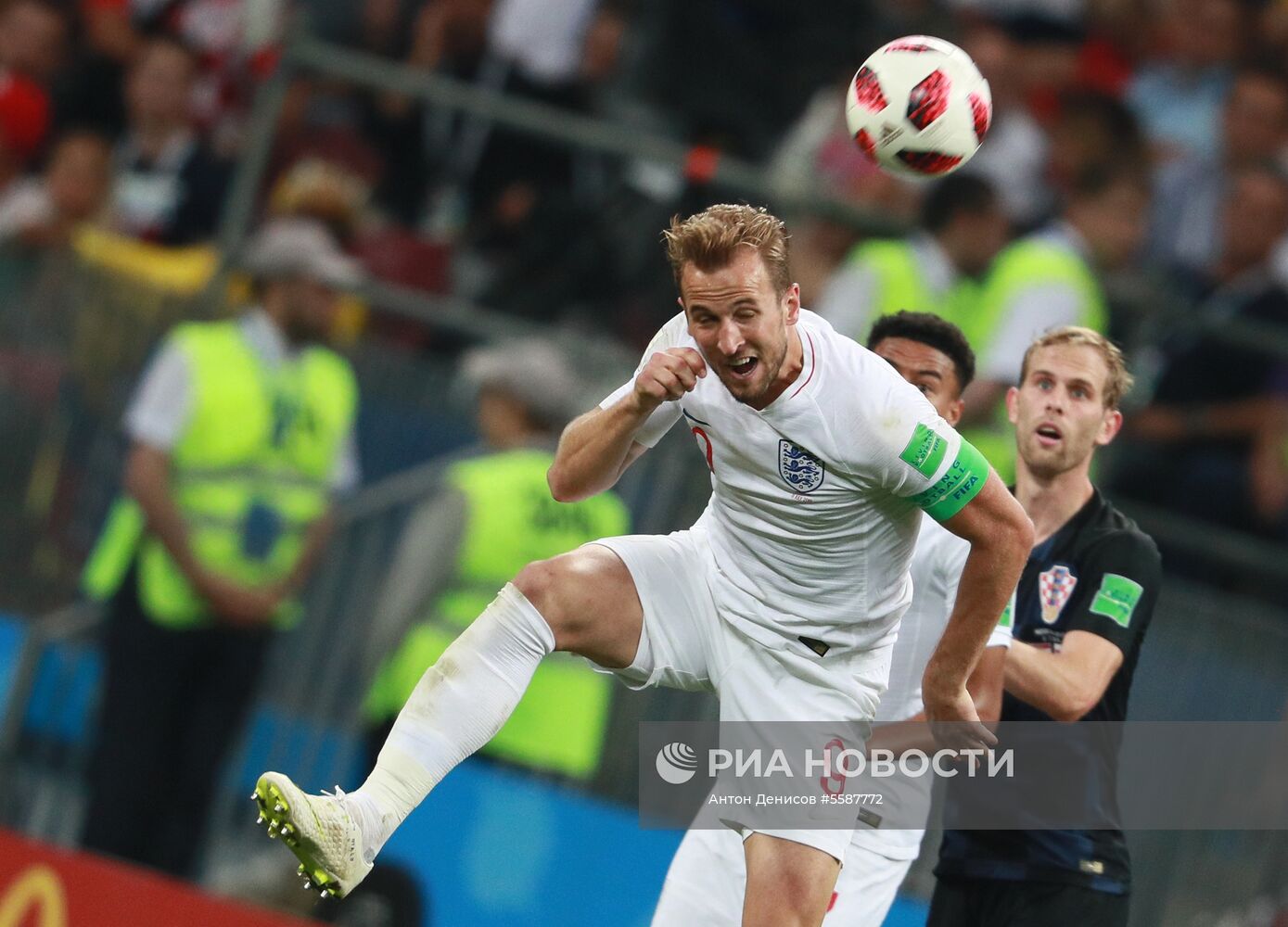 Футбол. ЧМ-2018. Матч Хорватия - Англия