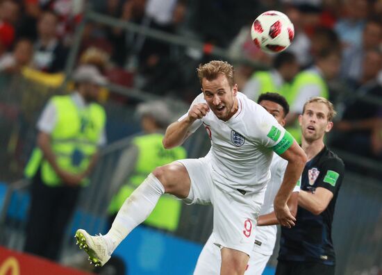 Футбол. ЧМ-2018. Матч Хорватия - Англия 