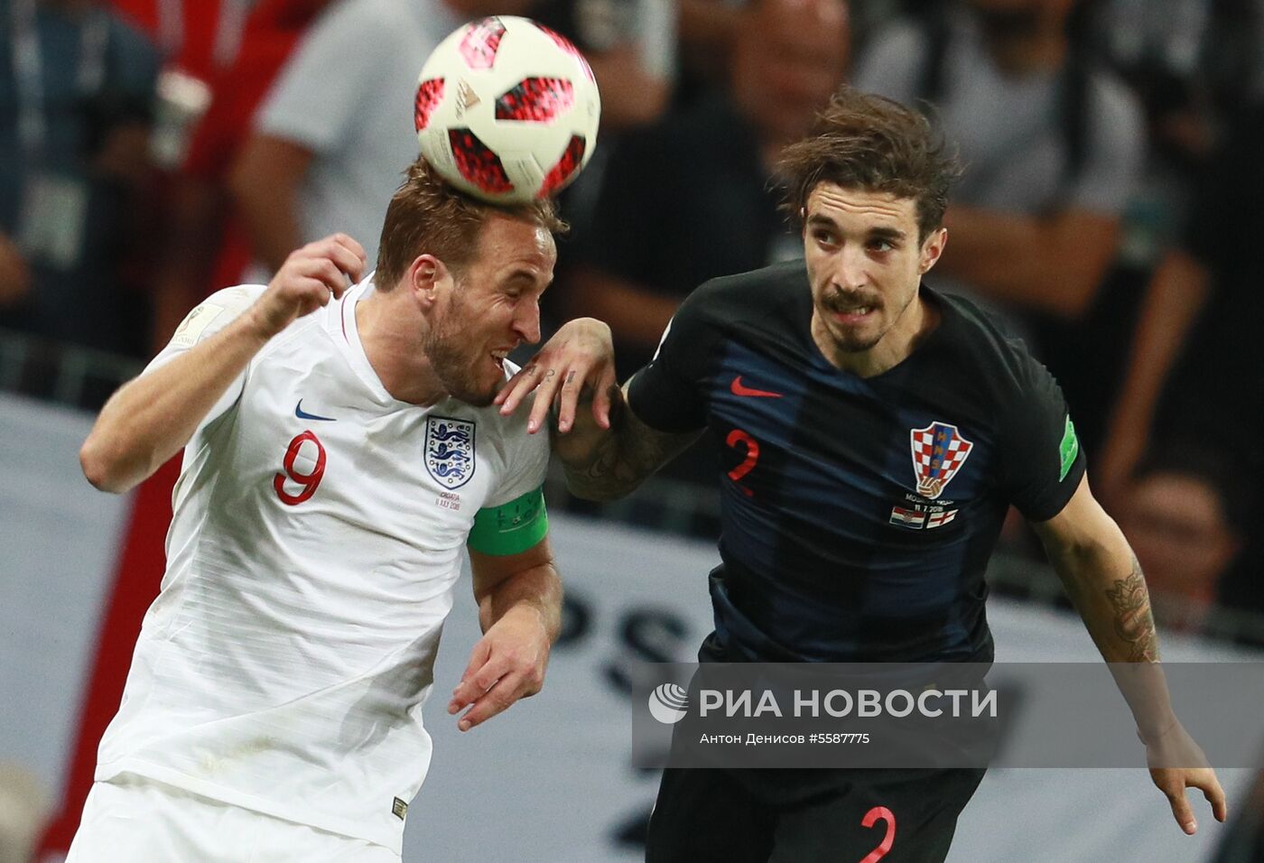 Футбол. ЧМ-2018. Матч Хорватия - Англия