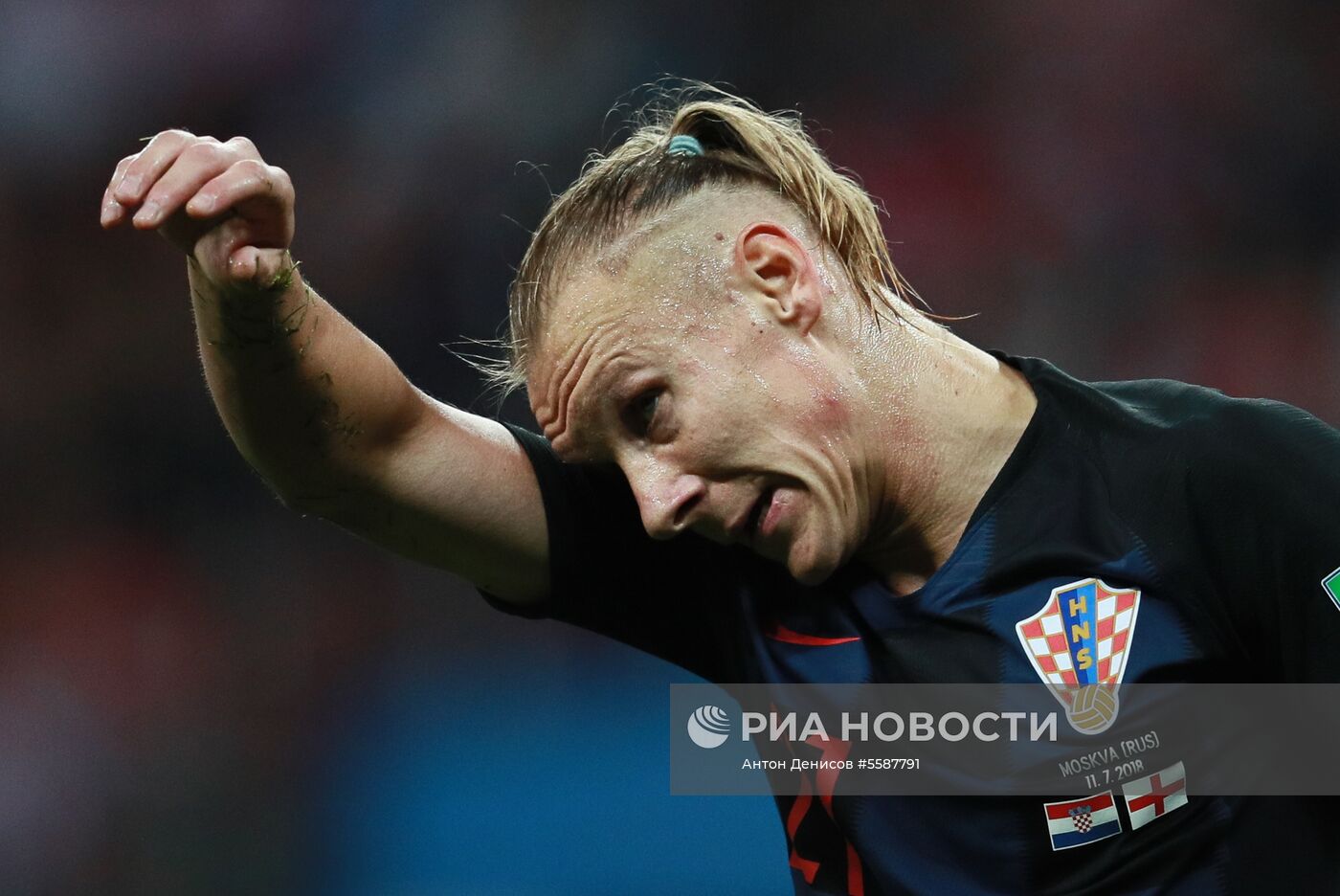 Футбол. ЧМ-2018. Матч Хорватия - Англия