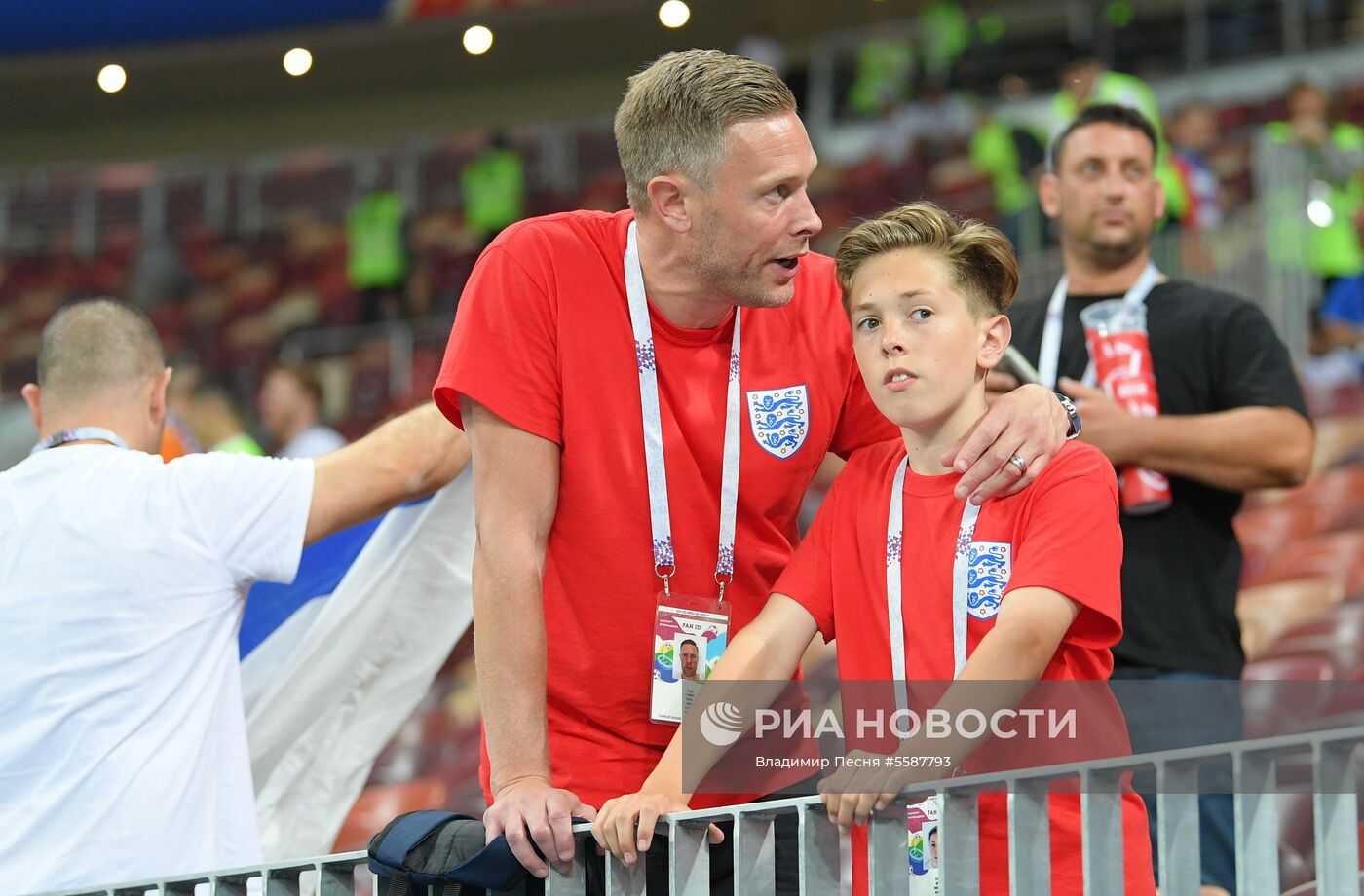 Футбол. ЧМ-2018. Матч Хорватия - Англия