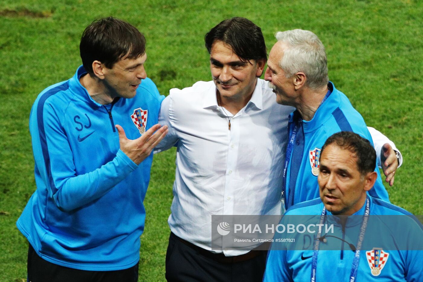 Футбол. ЧМ-2018. Матч Хорватия - Англия