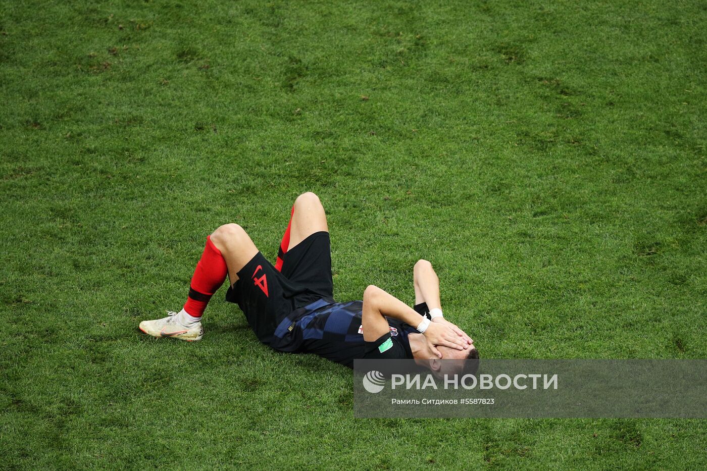 Футбол. ЧМ-2018. Матч Хорватия - Англия