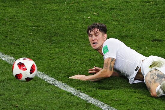 Футбол. ЧМ-2018. Матч Хорватия - Англия 