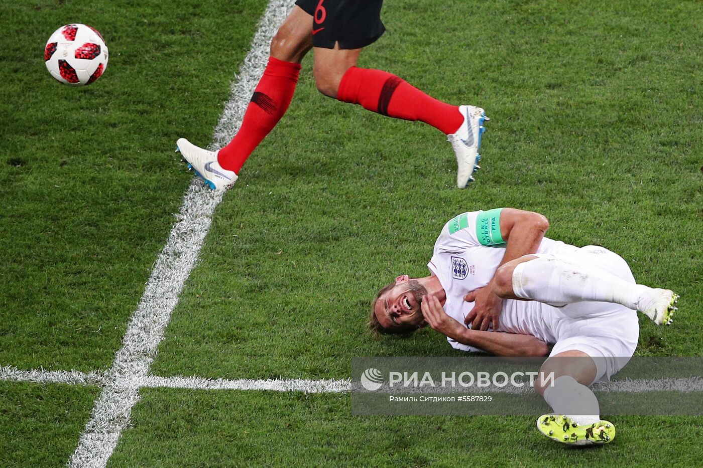 Футбол. ЧМ-2018. Матч Хорватия - Англия