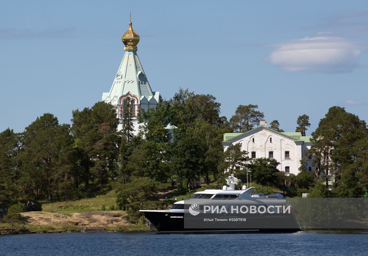Дни памяти основателей Валаамского монастыря преподобных Сергия и Германа на острове Валаам