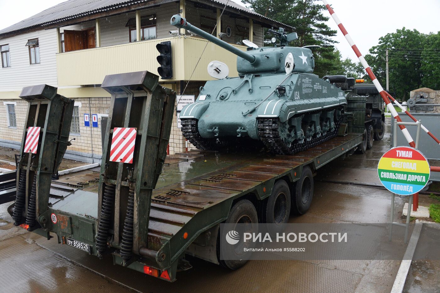 Военные в Приморье завершили восстановление танка 