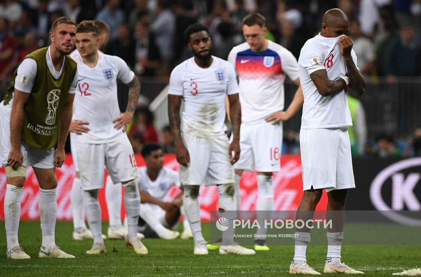 Футбол. ЧМ-2018. Матч Хорватия - Англия