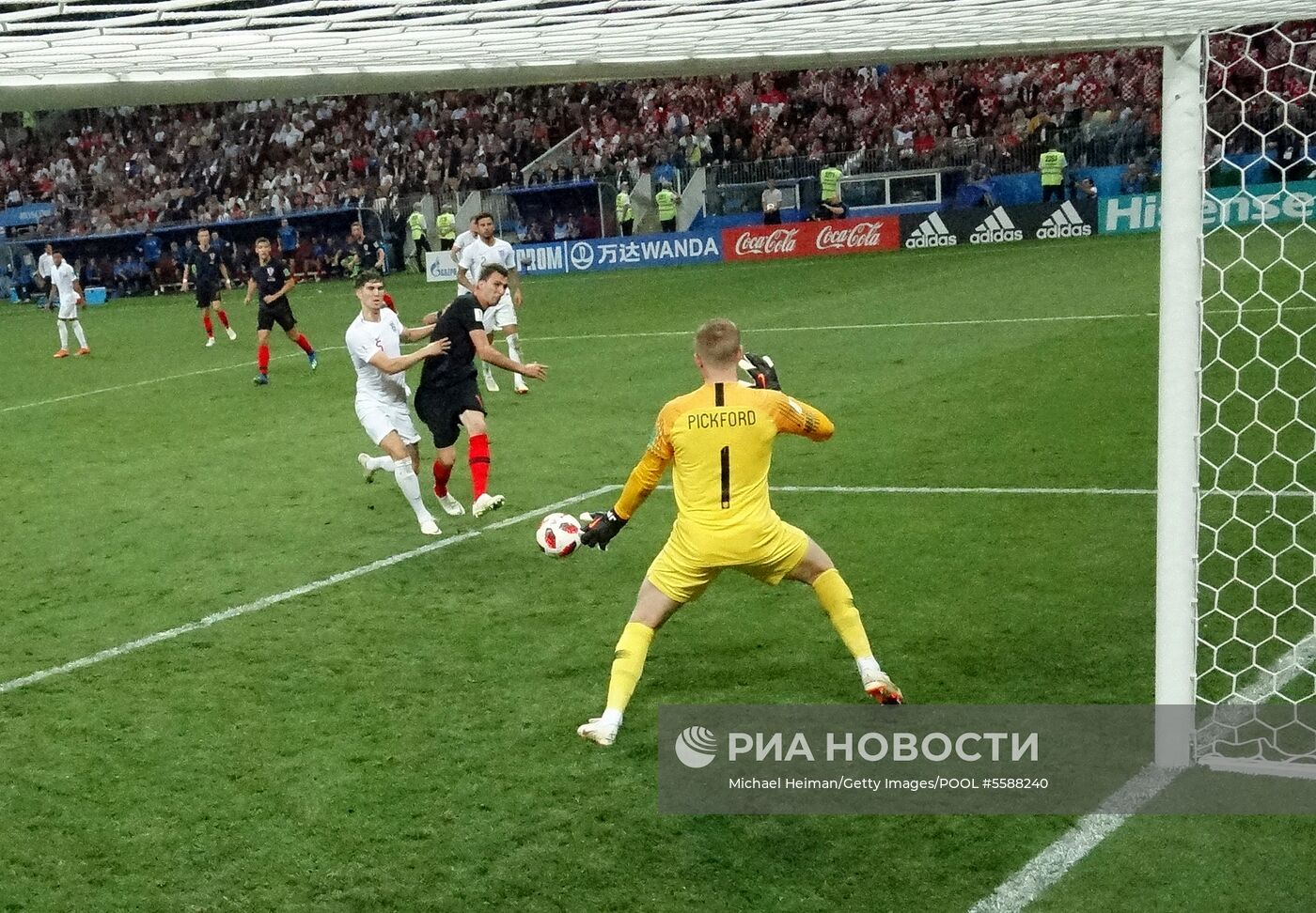 Футбол. ЧМ-2018. Матч Хорватия - Англия