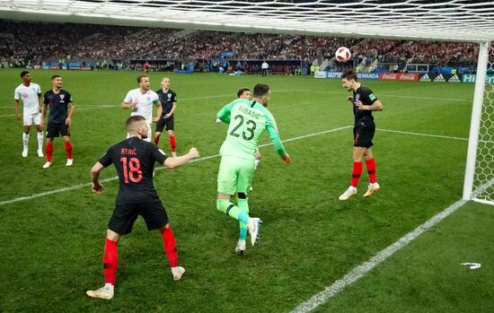 Футбол. ЧМ-2018. Матч Хорватия - Англия