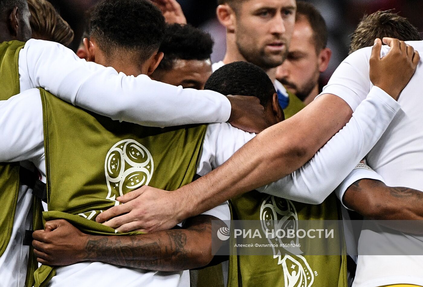 Футбол. ЧМ-2018. Матч Хорватия - Англия