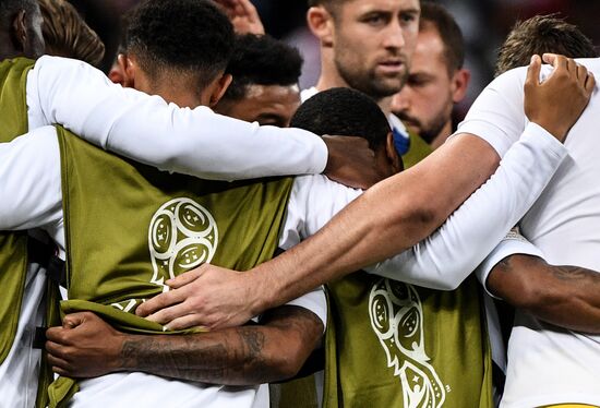 Футбол. ЧМ-2018. Матч Хорватия - Англия