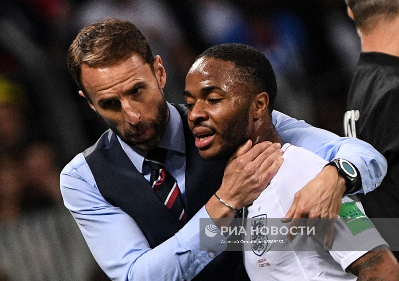 Футбол. ЧМ-2018. Матч Хорватия - Англия