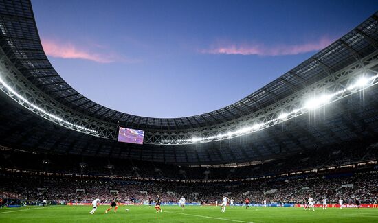 Футбол. ЧМ-2018. Матч Хорватия - Англия