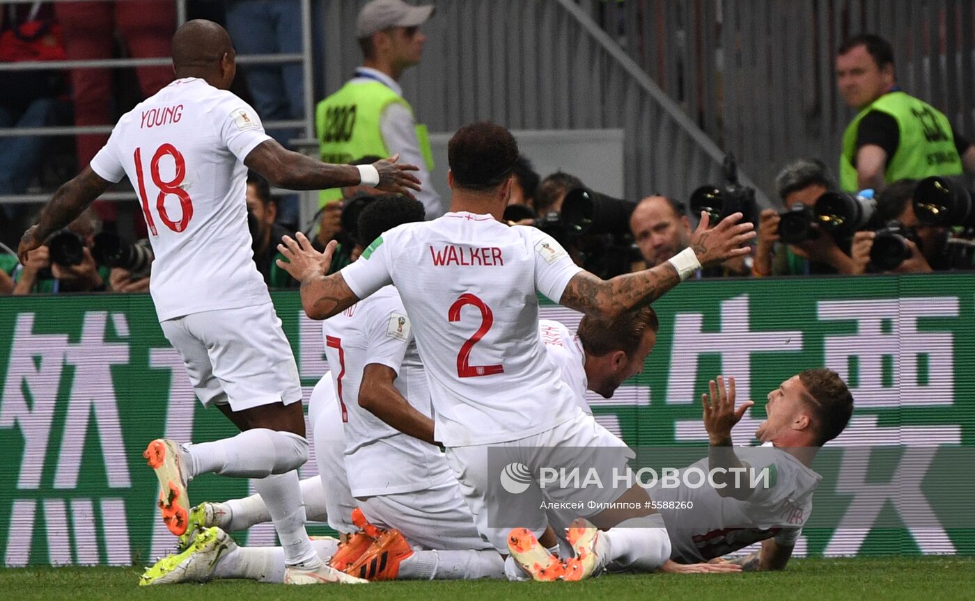 Футбол. ЧМ-2018. Матч Хорватия - Англия