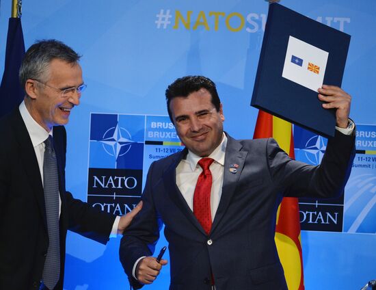 Саммит НАТО в Брюсселе. День второй