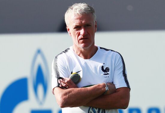 Футбол. ЧМ-2018. Тренировка сборной Франции