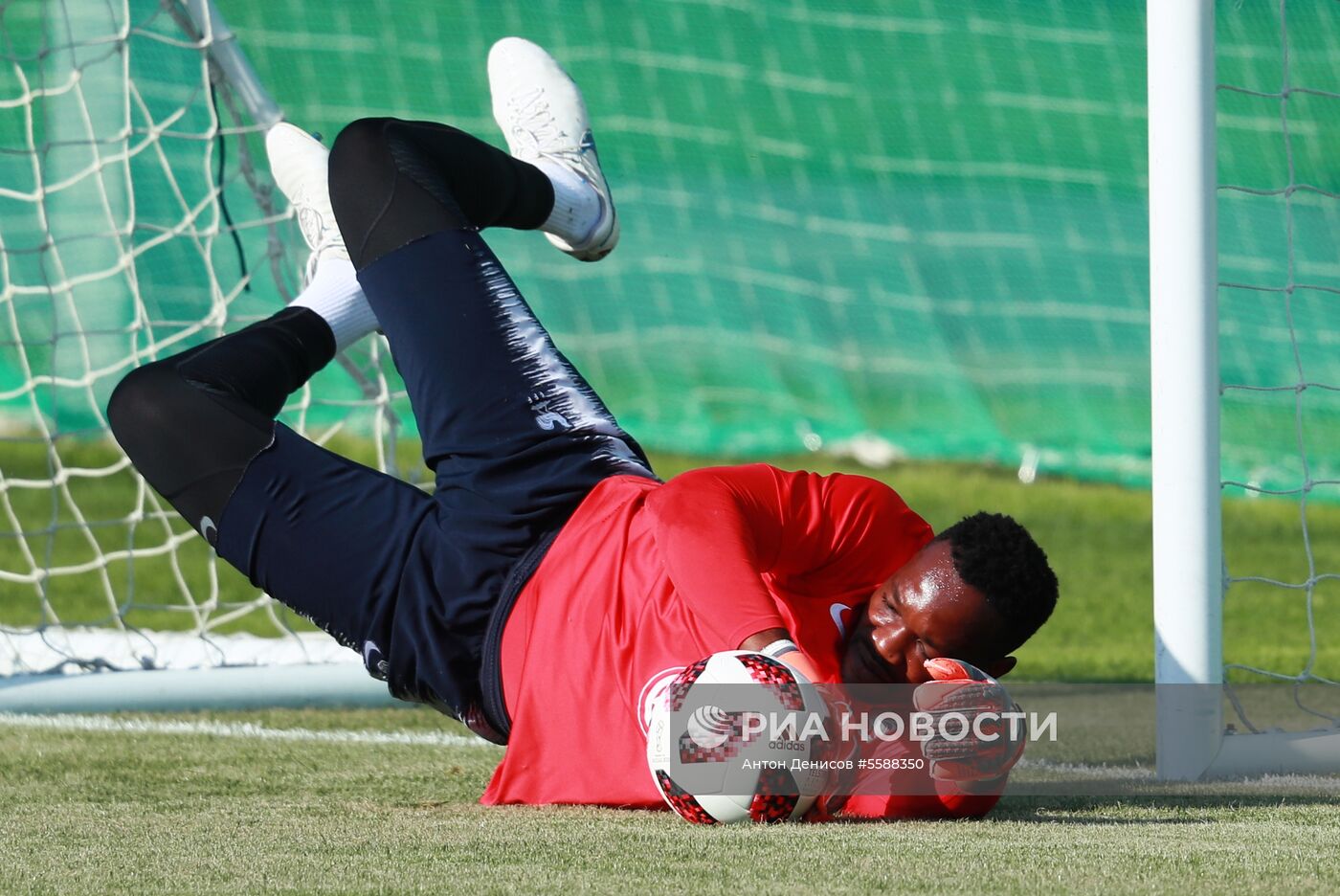 Футбол. ЧМ-2018. Тренировка сборной Франции