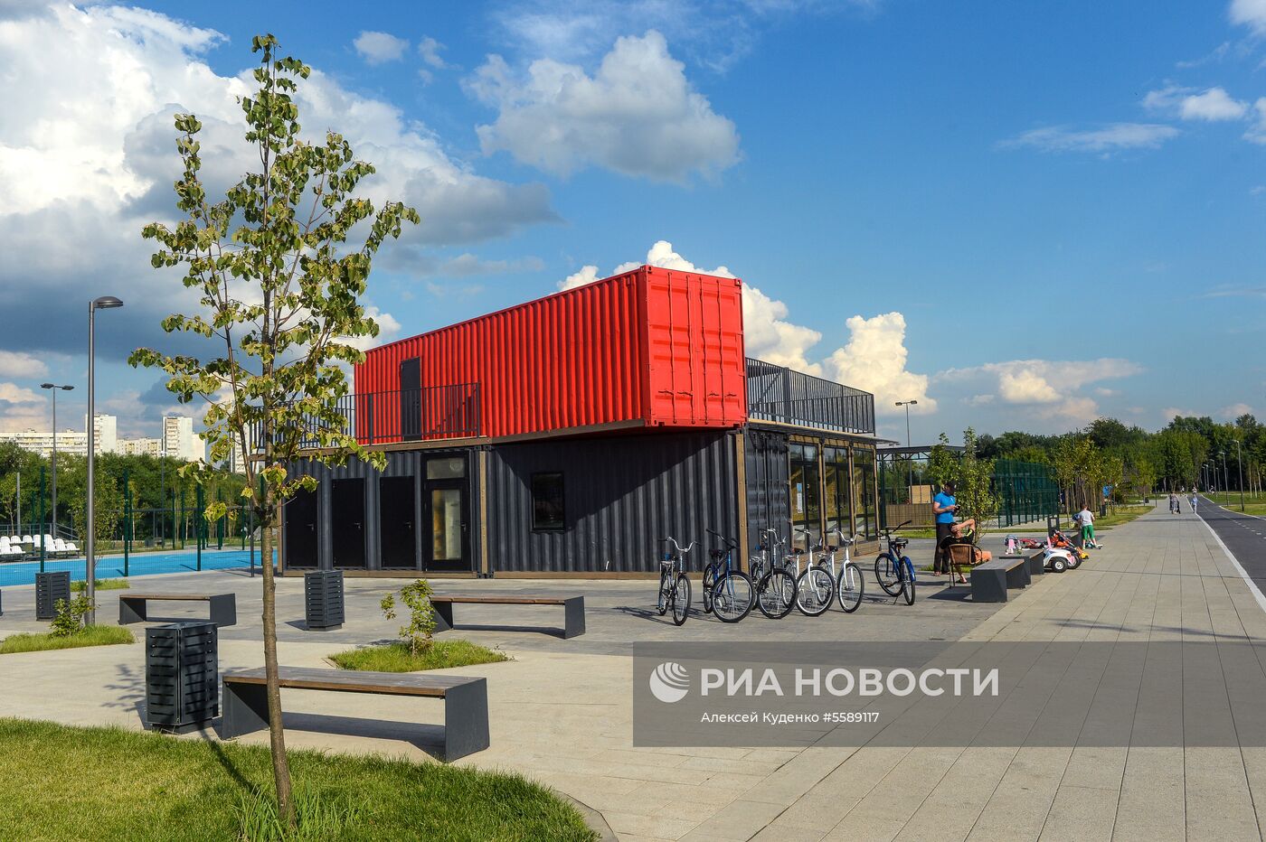 Парк "Братеевская пойма" в Москве