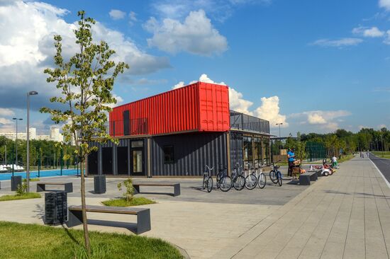 Парк "Братеевская пойма" в Москве